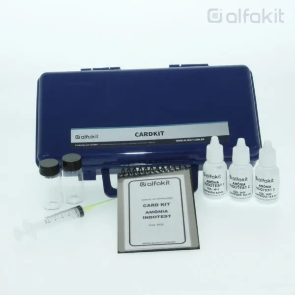 Card Kit Amônia Indotest - Alfakit