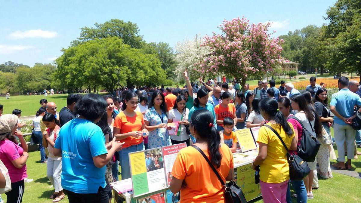 Envolvimento Comunitário nas Campanhas de Conscientização