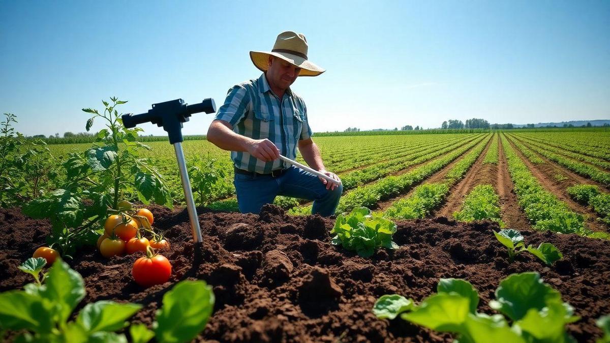 Métodos de Amostragem de Solo para Culturas Orgânicas
