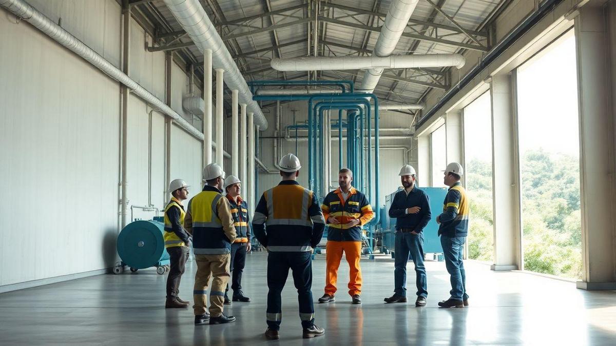 Redução de esgotos industriais: Estratégias eficazes