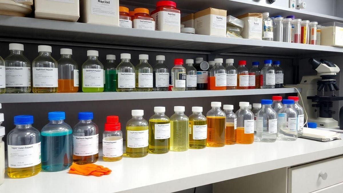 Métodos de Armazenamento Adequado para Reagentes em Laboratórios
