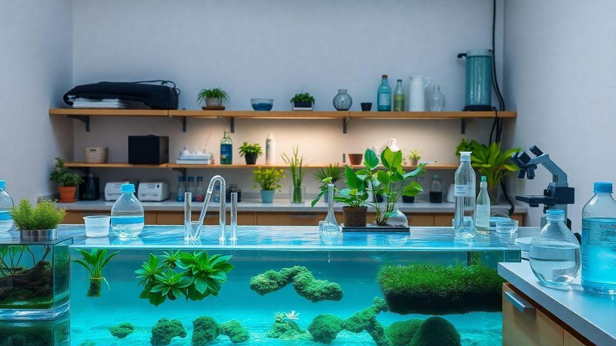 Seleção de Equipamentos de Laboratório Aquático