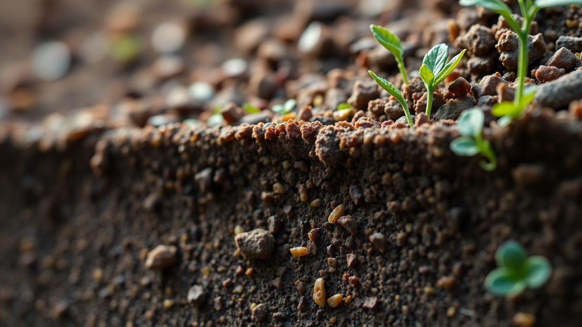 Sinais biológicos e de estrutura que mostram saúde do solo